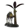 Image 2 : Signed Limited Edition Bronze Sculpture, Resting Camel, Desert Oasis