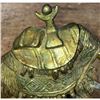 Image 7 : Large Antique Cold Painted Metal Camel Inkwell