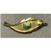 Image 1 : Mid Century Modern Leaf Brooch Pin