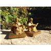 Image 2 : 1920's Gilt Spelter Arab Scholar Bookends