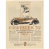 Image 1 : 1927 Chrysler Motorcar Saturday Evening Post Advertisement