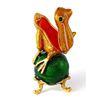 Image 3 : Little Frog Enamel & Crystal Trinket Jewel Box