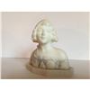 Image 7 : Lovely Small Italian Alabaster Bust of a Young Girl