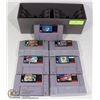 Image 1 : 7 SUPER NINTENDO ENTERTAINMENT SYSTEM GAMES