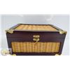 Image 1 : HUM -25 SEA HUMIDOR SEASIDE MAHOGANY FINISH WITH
