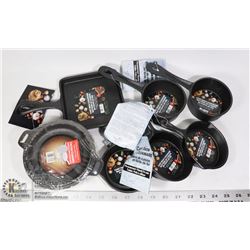 NEW SET OF 7 MINI CAST IRON