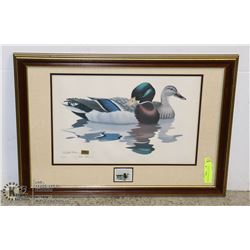ARTIST RICHARD SLOAN NWP DUCK