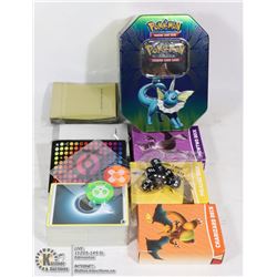VARIOUS BOOSTER PACKS IN COLLECTORS TIN
