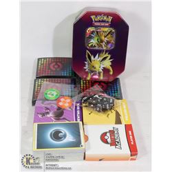 VARIOUS BOOSTER PACKS IN COLLECTORS TIN