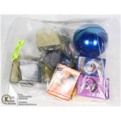 VARIOUS POKEMON SUPPLIES, DECKS, SLEEVES