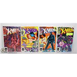 MARVEL UNCANNY X-MEN COMIC LOT #202-205