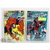 Image 1 : MARVEL AMAZING SPIDER-MAN #344, 345 COMIC LOT