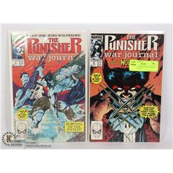 MARVEL PUNISHER WAR JOURNAL COMIC LOT #6, 7