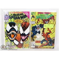 MARVEL AMAZING SPIDER-MAN #362, 363 COMIC LOT