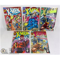 MARVEL X-MEN #1 COMIC LOT, ALL 5 COVERS