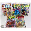 Image 1 : MARVEL X-MEN #1 COMIC LOT, ALL 5 COVERS