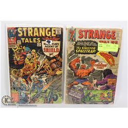 MARVEL STRANGE TALES COMIC LOT #132, 142