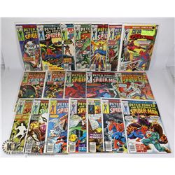MARVEL SPECTACULAR SPIDER-MAN #1-20 COMIC LOT