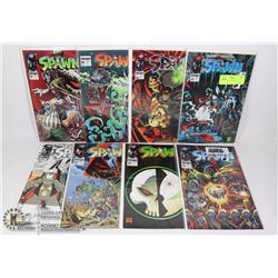 SPAWN COMIC LOT #10-17