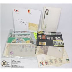 MIXED CANADA AND WORLD STAMP COLLECTION