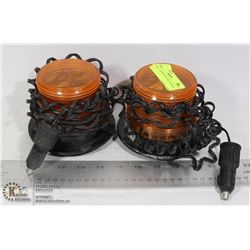 2 LED STROBE BEACONS, FEDERAL SIGN