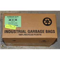 INDUSTRIAL GARBAGE BAGS 26 X 36