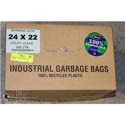 BOX IF GARBAGE BAGS 24 x 22 CLEAR