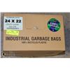 Image 1 : BOX IF GARBAGE BAGS 24 x 22 CLEAR