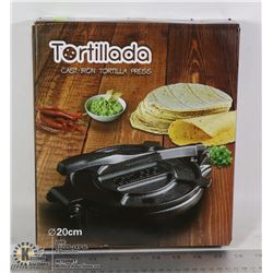 CAST IRON TORTILLA PRESS