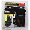 Image 1 : NEW HOLMES WORKWEAR 2 PACK WORK GLOVES