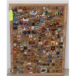 X-LARGE DISPLAY OF PINS RODEO FINALS