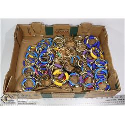 LARGE FLAT OF ASSORTED BRACELETS