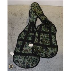 NEW CAMO GUITAR BAGS LOT OF 2