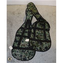 NEW CAMO GUITAR BAGS LOT OF 2