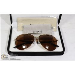 PAIR OF BEMKIA DESIGNER AVIATOR STYLE SUNGLASSES