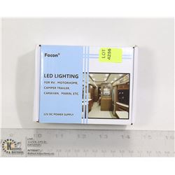 12V DC POWERED LED LIGHTING FOR RV AND MORE