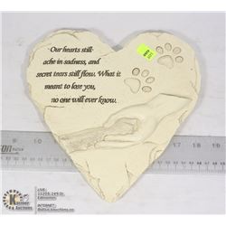 DOG MEMORIAL GARDEN STONE