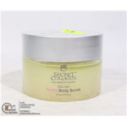 SECRET COLLAGEN SEA SALT VANILLA BODY SCRUB