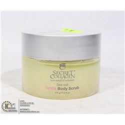 SECRET COLLAGEN SEA SALT VANILLA BODY SCRUB