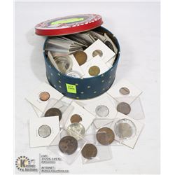 VINTAGE COIN COLLECTION MANY COINS 100+ YEARS OLD