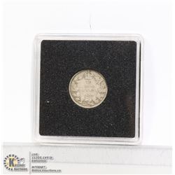 1907 EDWARDIAN CANADIAN SILVER 10 CENT