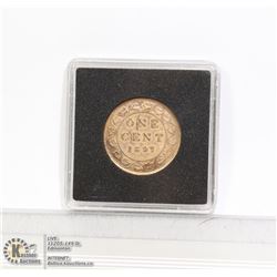 1897 VICTORIAN CANADA LARGE CENT COIN