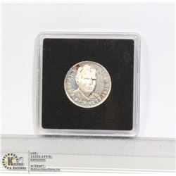 PRIME MINISTER BENNETT SOLID STERLING SILVER MEDAL