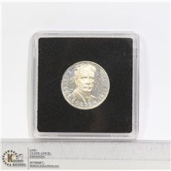 PRIME MINISTER BORDEN SOLID STERLING SILVER MEDAL