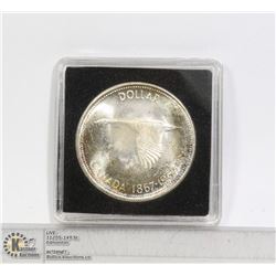 1967 CANADA CENTENNIAL GOOSE DOLLAR IN MINTSTATE