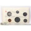 Image 1 : 1980 CANADIAN 6 COIN PROOF LIKE SET WITH PAPERWORK