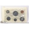 Image 1 : 1984 CANADIAN 6 COIN PROOF LIKE SET WITH PAPERWORK