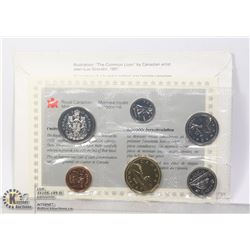 1993 CANADIAN 6 COIN UNCIRCULATED SET WITH