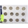 Image 1 : U.S. 50-CENT COINS- 12 ASSORTED DATES