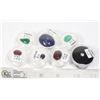 Image 1 : X7 GENUINE RUBY, EMERALD, SAPPHIRE, GEMS